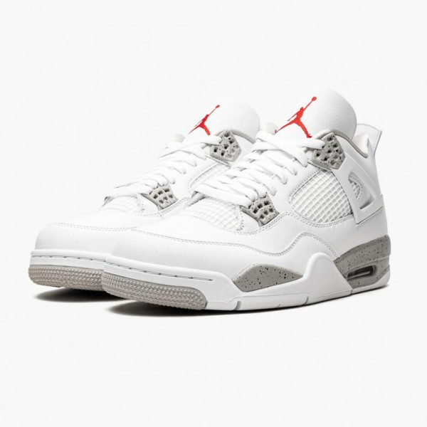 Jordan 4 Retro "White Oreo" Herre Hvit Grå CT8527 100