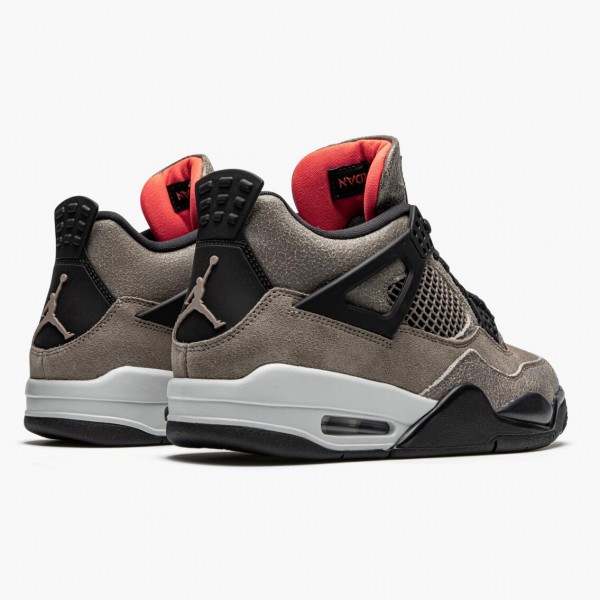 Het  Jordan 4 Retro Taupe Haze DB0732 200 Taupe Haze/Oil Grå-Off Hvit Dame/Herre Sko