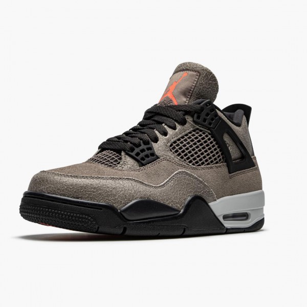 Het  Jordan 4 Retro Taupe Haze DB0732 200 Taupe Haze/Oil Grå-Off Hvit Dame/Herre Sko