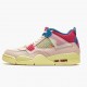 Butikk  Union LA x Jordan 4 Retro Off Noir Dame/Herre Guava Ice/Light Bone-Brigade B DC9533 800 Sneakers