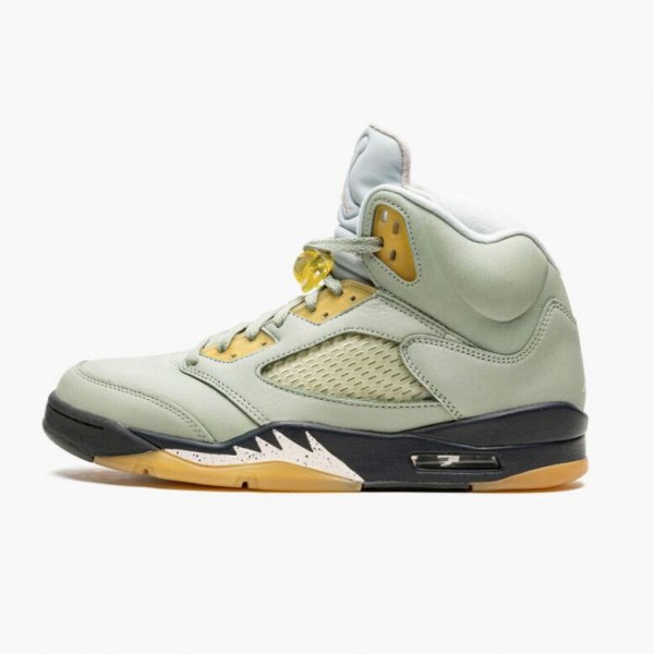 Jordan 5 Jade Horizon Dame/Herre Light Sølv-Anthracite-Rosa Glaze DC7501 300