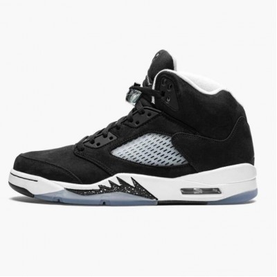 Jordan 5 Oreo 2021 Dame/Herre Svart Hvit-Cool Grå CT4838 011