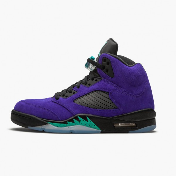 Jordan 5 Retro "Alternate Grape" Herre Grape Ice/Svart-Clear-New Emer 136027 500 