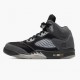 Ny  Jordan 5 Retro Anthracite Herre Wolf Grå Svart DB0731 001 Sko