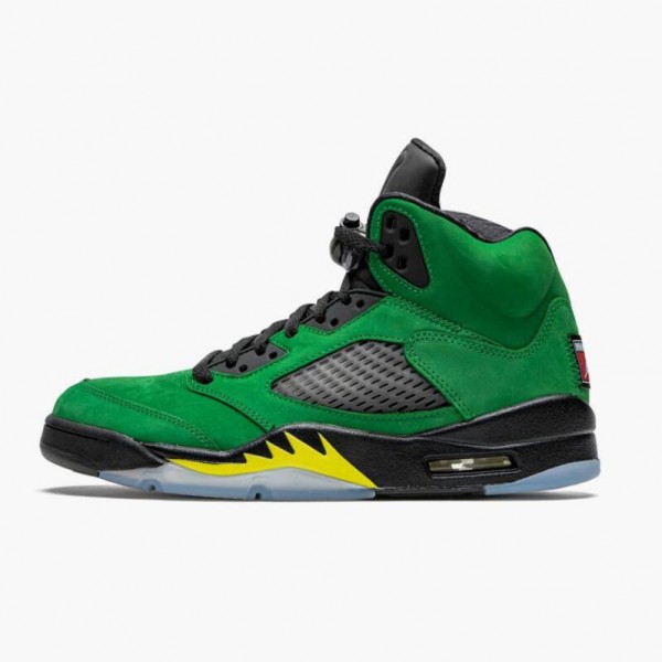 Jordan 5 Retro SE "Oregon" Dame/Herre Grønn Gul CK6631 307