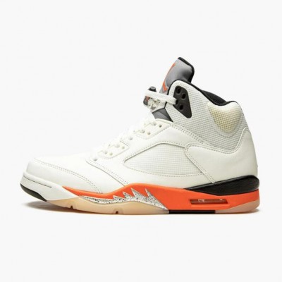 Jordan 5 Retro "Shattered Backboard" Dame/Herre Sail Oransje Svart DC1060 100