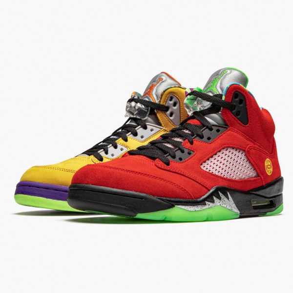 Jordan 5 Retro "What The" Herre Varsity Maize/Court Purple-Gho CZ5725 700 