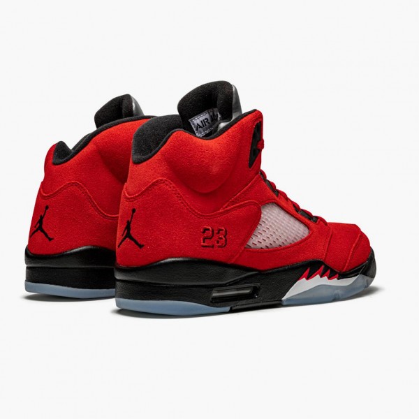 Rabatt  Jordan 5 Retro Raging Bull Red DD0587 600 Varsity Rød/Svart-Hvit Herre Sneakers