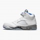 Rød  Jordan 5 Retro White Stealth DD0587 140 Hvit/Stealth-Svart-Hyper Roya Herre Sko