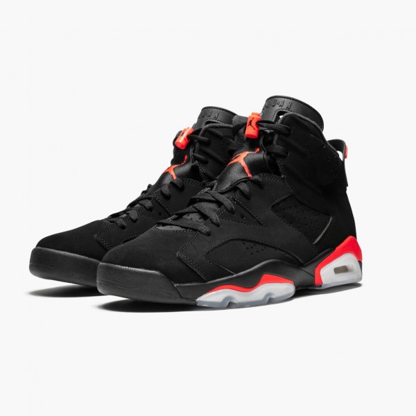 Jordan 6 Retro "Black Infrared" Herre 384664 060 Svart/Infrared Svart