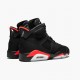 Butikk  Jordan 6 Retro Black Infrared Herre 384664 060 Svart/Infrared Svart Sneakers