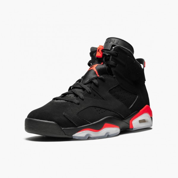 Butikk  Jordan 6 Retro Black Infrared Herre 384664 060 Svart/Infrared Svart Sneakers