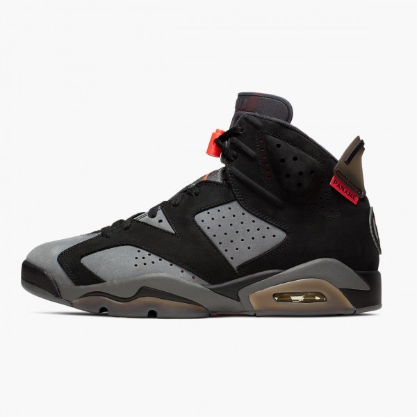 Jordan 6 Retro "PSG Paris Saint-Germain" Dame/Herre CK1229 001 Iron Grå/Infrared 23-Svart Svart