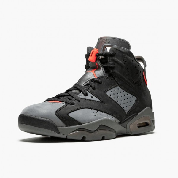 Kjøp  Jordan 6 Retro PSG Paris Saint-Germain Dame/Herre CK1229 001 Iron Grå/Infrared 23-Svart Svart Sneakers