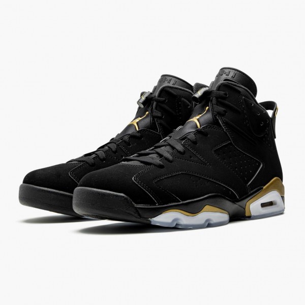 Jordan 6 Retro "DMP" 2020 Svart/Metallic Gull CT4954 007