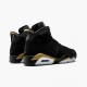 Hvit  Jordan 6 Retro DMP 2020 Svart/Metallic Gull CT4954 007 Sko