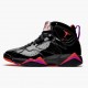 Billig  Jordan 7 Retro Black Patent Dame/Herre Svart/Anthracite-Smoke Grå-Br 313358 006 Sneakers