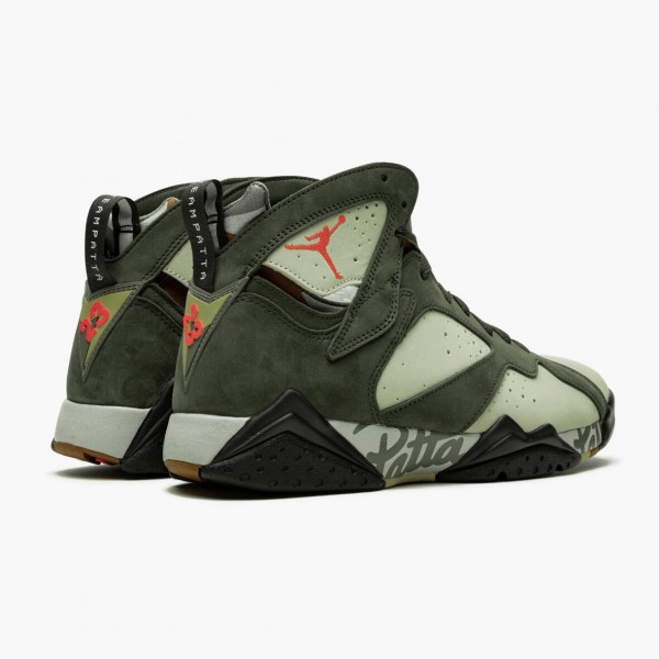 Svart  Jordan 7 Retro Patta Icicle Dame/Herre Icicle/Sequoia-River Rock/Ligh AT3375 100 Sneakers