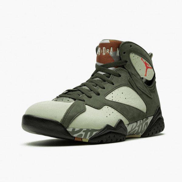 Svart  Jordan 7 Retro Patta Icicle Dame/Herre Icicle/Sequoia-River Rock/Ligh AT3375 100 Sneakers