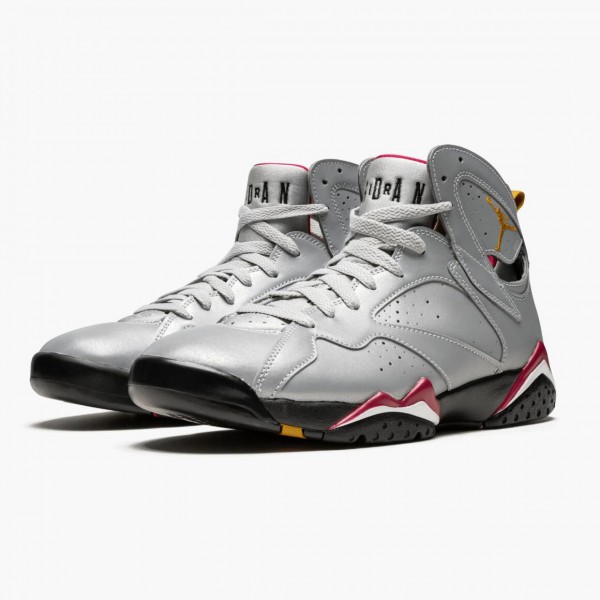 Jordan 7 Retro "Reflections of A Champion" Herre Reflect Sølv/Cardinal Rød-Bl BV6281 006 