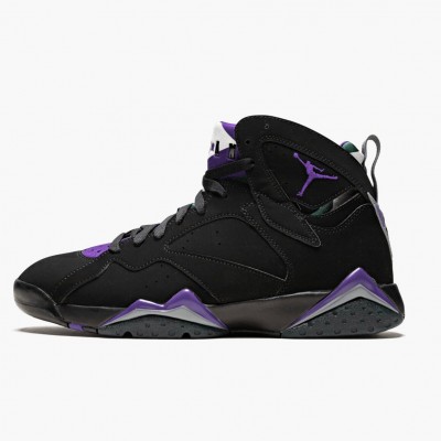 Jordan 7 Retro "Ray Allen" Svart/Fierce Purpler/Dark Stee 304775 053