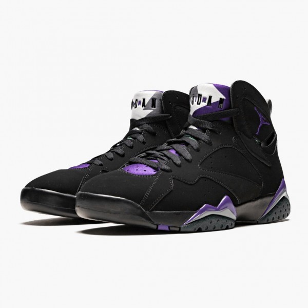 Jordan 7 Retro "Ray Allen" Svart/Fierce Purpler/Dark Stee 304775 053